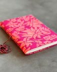 Handmade Paper Medium Journal | Flora Coral