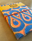 Handmade Paper Large Journal | Snake Flower