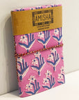 Handmade Paper Small Journal | Pink