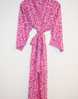 Kerala Long Robe | Blooms Pink