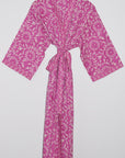 Kerala Long Robe | Blooms Pink