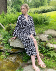 Kerala Long Robe | Collage Black