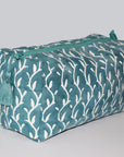 Large Canvas Waterproof Toiletry Bag | Vines Forest