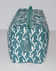 Large Canvas Waterproof Toiletry Bag | Vines Forest
