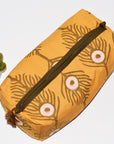 Large Canvas Waterproof Toiletry Bag | Plumes Amber