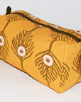 Large Canvas Waterproof Toiletry Bag | Plumes Amber
