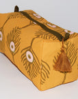Large Canvas Waterproof Toiletry Bag | Plumes Amber
