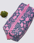 Large Waterproof Toiletry Bag | Shadow Floral Midnight