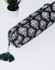 Long Waterproof Cosmetic Pouch | Black
