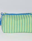 Medium Waterproof Toiletry Bag | Green Stripe