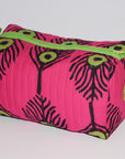 Medium Waterproof Toiletry Bag | Plumes Fuchsia