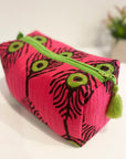 Medium Waterproof Toiletry Bag | Plumes Fuchsia