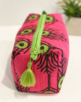 Medium Waterproof Toiletry Bag | Plumes Fuchsia