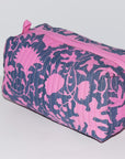 Medium Waterproof Toiletry Bag | Shadow Floral Midnight