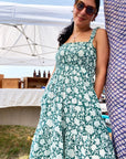 Porto Dress | Deep Green