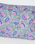 Square Waterproof Toiletry Bag | Dove Floral