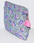 Square Waterproof Toiletry Bag | Dove Floral