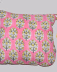 Square Waterproof Toiletry Bag | Pink Floral