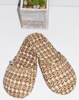 House Slippers | Diamond Sketch Mojave