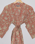 Kerala Long Robe | Garden Blush