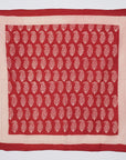 Cotton Bandana | Mini Leaf Saffron