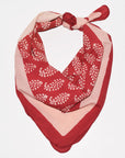 Cotton Bandana | Mini Leaf Saffron