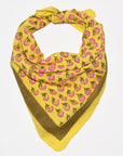 Cotton Bandana | Palace Floral Yellow