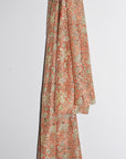 Cotton Silk Scarf | Garden Blush