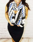 Cotton Silk Scarf | Geri White