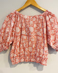Lala Top | Blush Floral