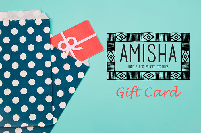 Amisha Design Gift Card