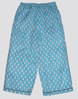 Cotton Pajama Set | Aqua Fish