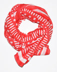 Cotton Silk Scarf | Dot Dash Poppy