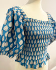 Ibiza Top | Bagru Blue