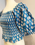 Ibiza Top | Bagru Blue