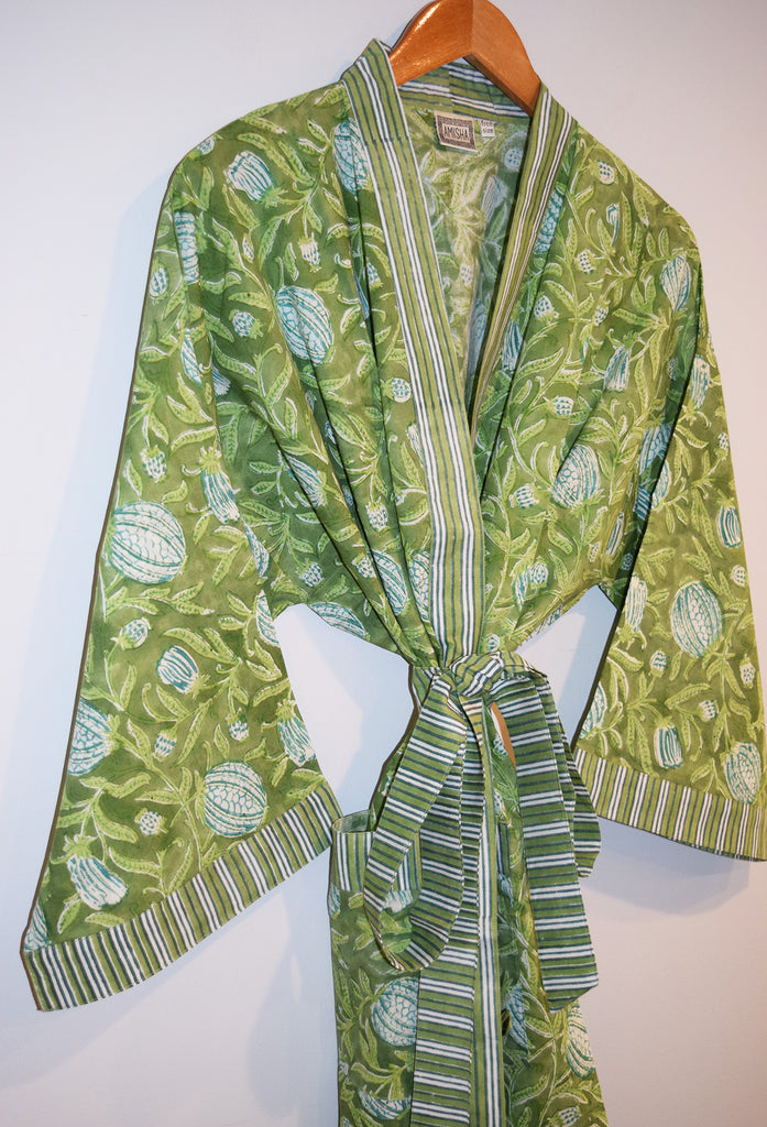 Jakarta Midi Robe | Green