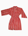 Kerala Short Robe | Dot Dash Poppy