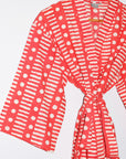 Kerala Short Robe | Dot Dash Poppy