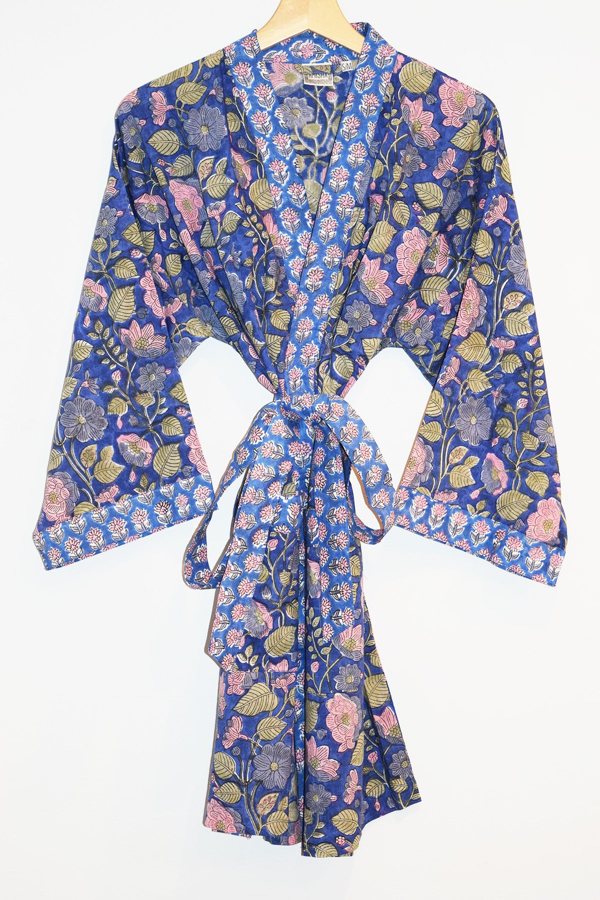 Kerala Short Robe | Aegean Floral