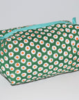 Medium Waterproof Toiletry Bag | Mini Suns Green