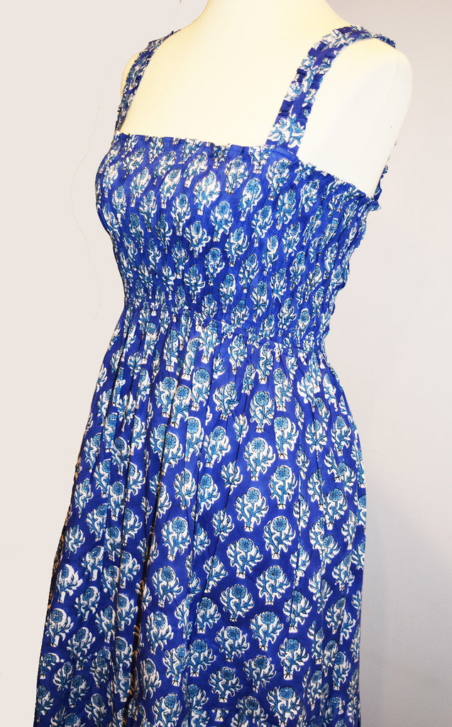 Porto Dress | Cerulean