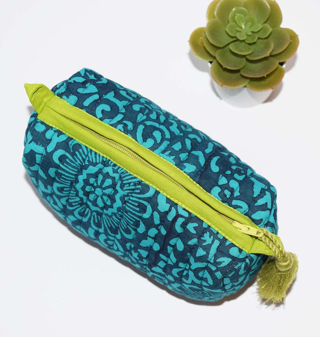 Small Waterproof Travel Pouch | Koko Floral Twilight