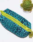 Small Waterproof Travel Pouch | Koko Floral Twilight