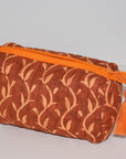 Small Waterproof Travel Pouch | Vines Rust