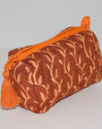 Small Waterproof Travel Pouch | Vines Rust