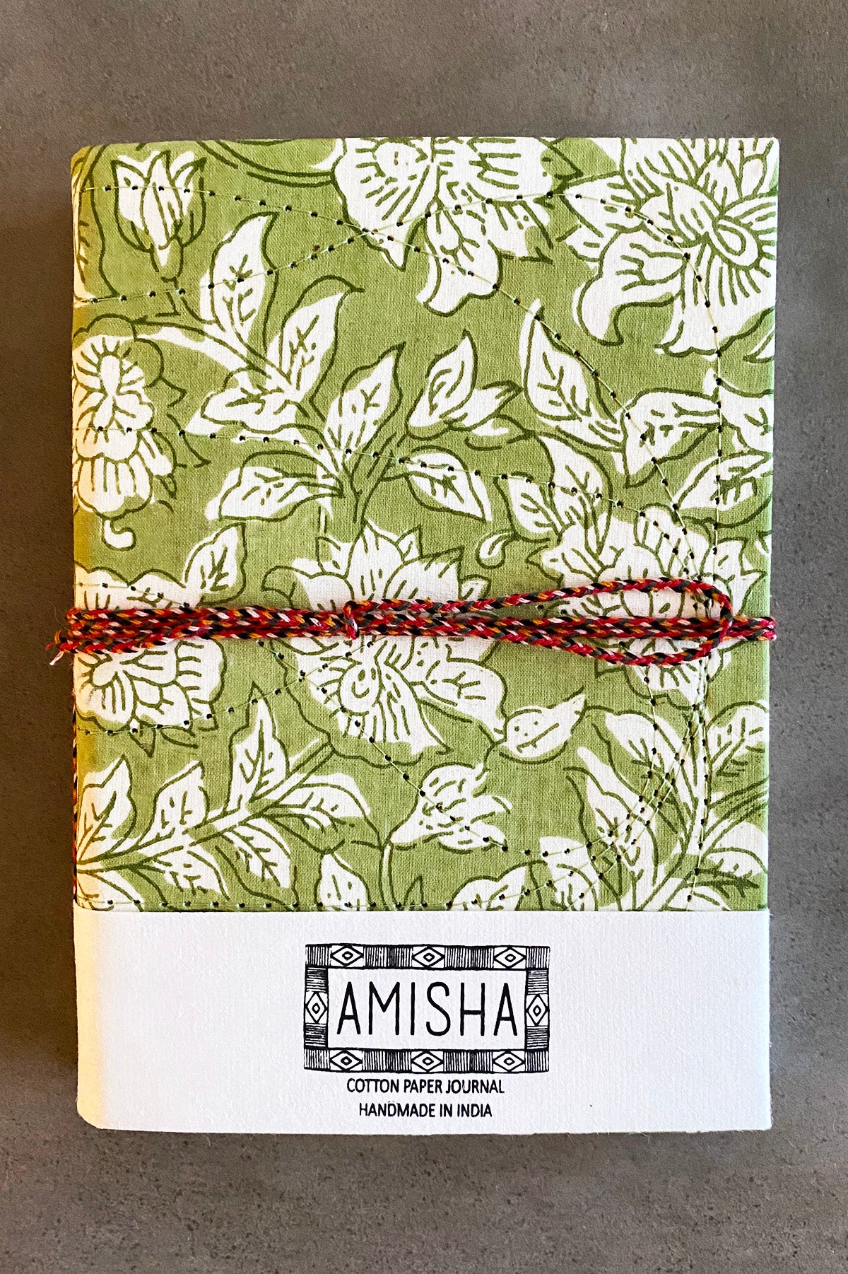 Handmade Paper Medium Journal | Green