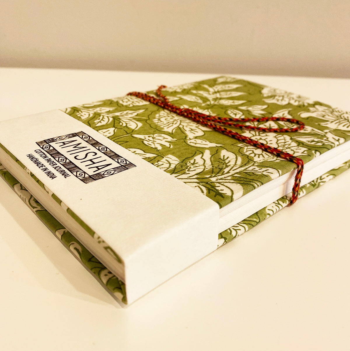 Handmade Paper Medium Journal | Green