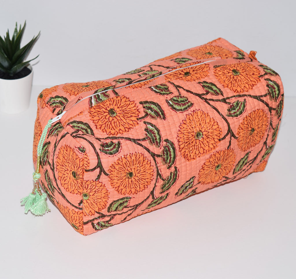 Classic Waterproof Toiletry Bag | Cantaloupe