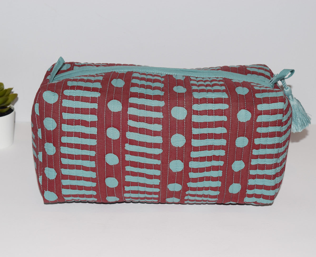 Large Waterproof Toiletry Bag | Dot Dash Henna