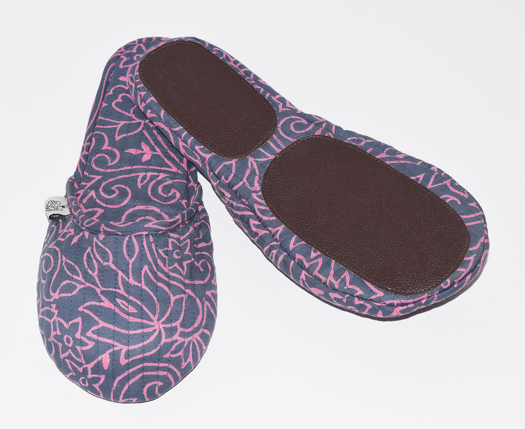 House Slippers | Sketch Floral Capri